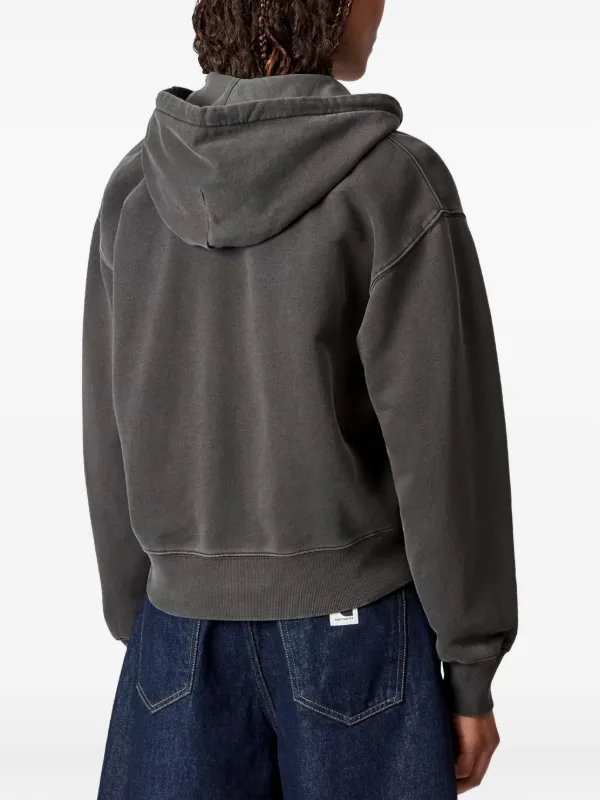 Carhartt WIP Nelson zip-up Hoodie | Grey | FARFETCH