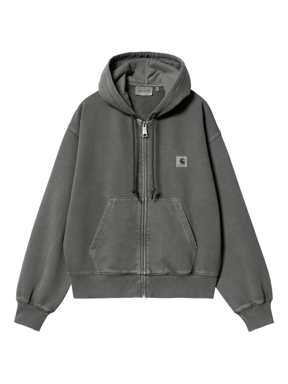 Carhartt WIP Felpa Nelson con zip - Grigio