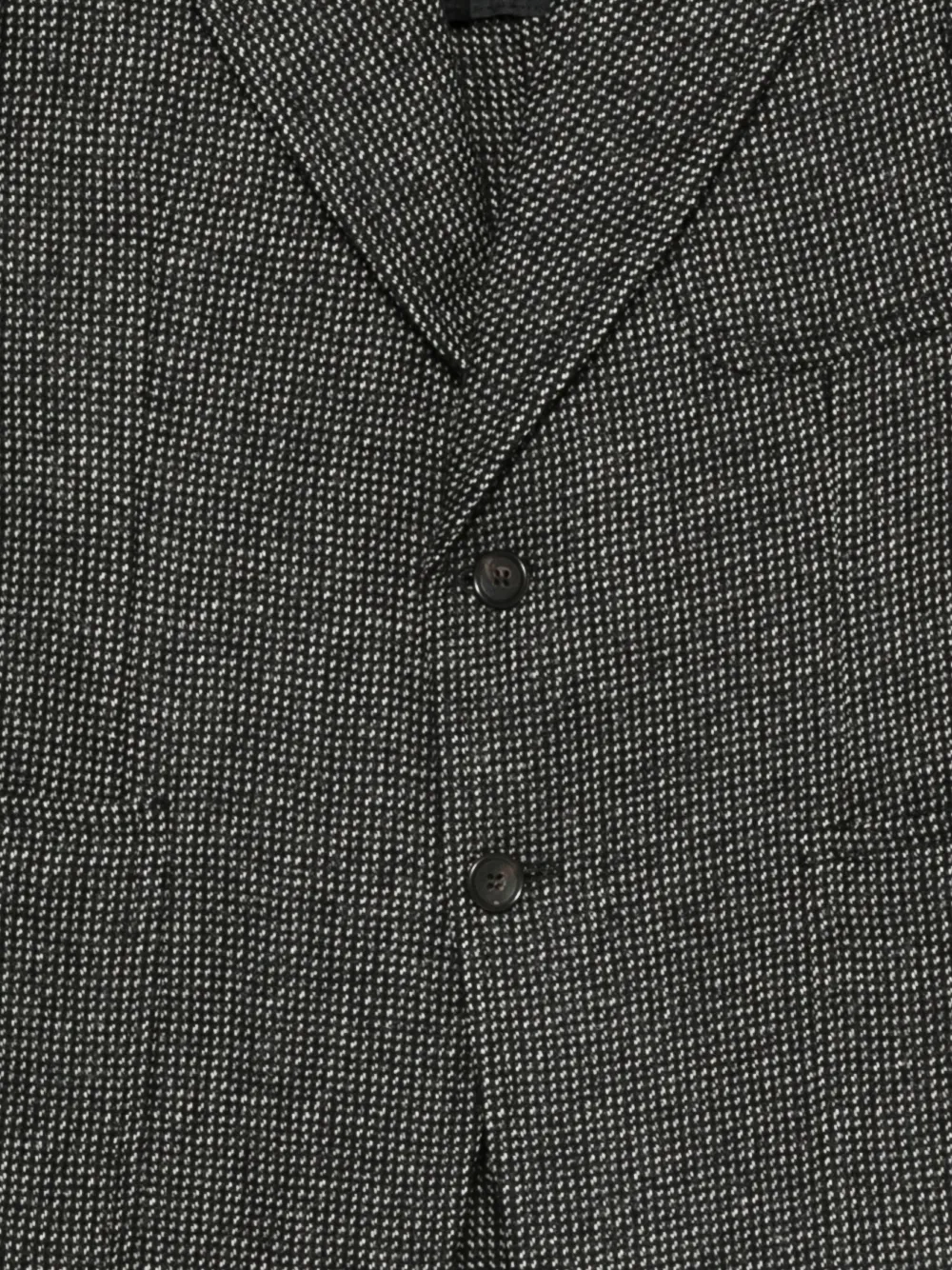 Pre-owned Gucci 2000s Two-button Wool Jacket In Black