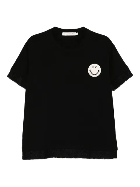 Joshua Sanders smile-embossed T-shirt