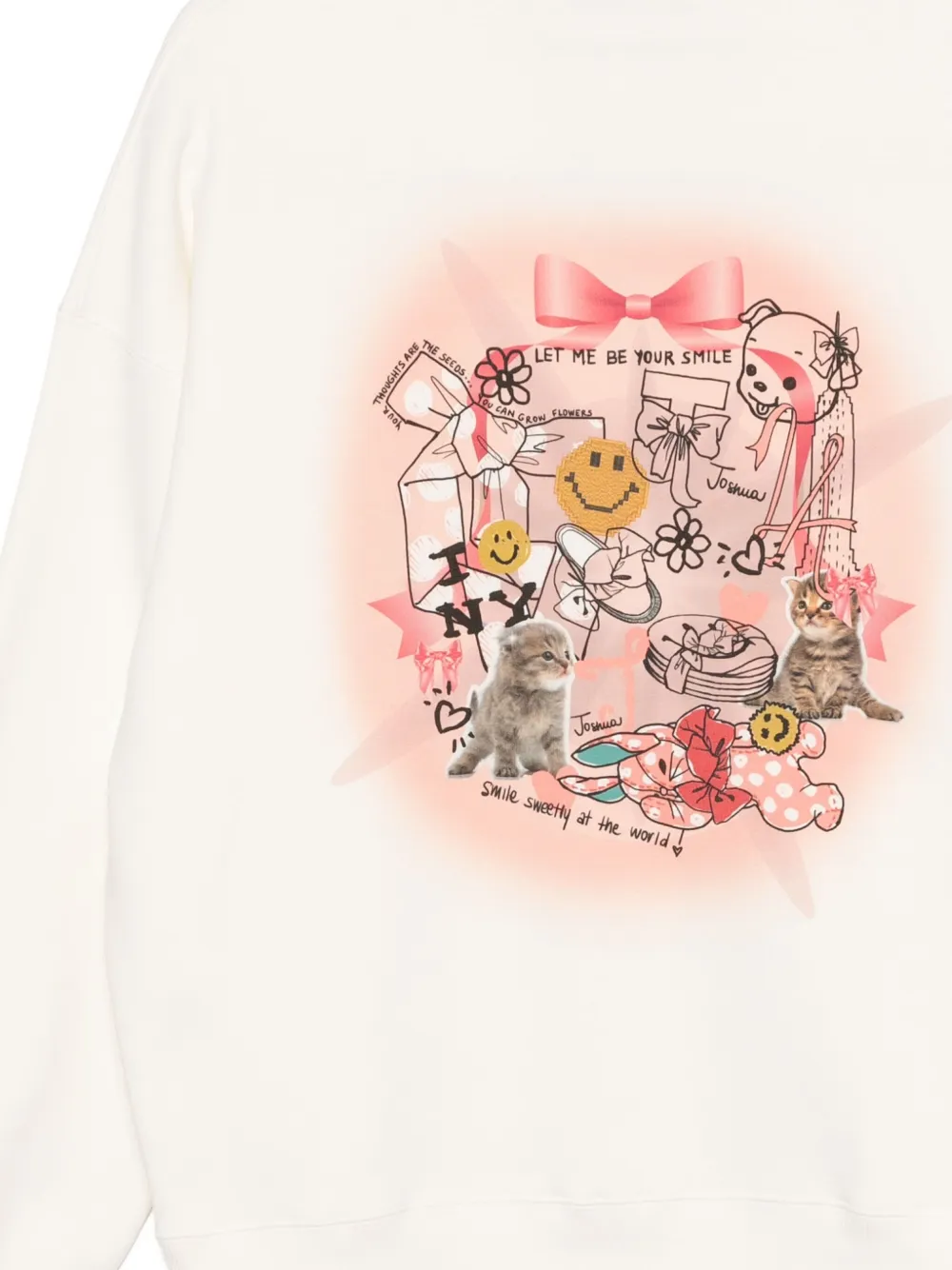 Joshua Sanders Cat-print Jacket In White