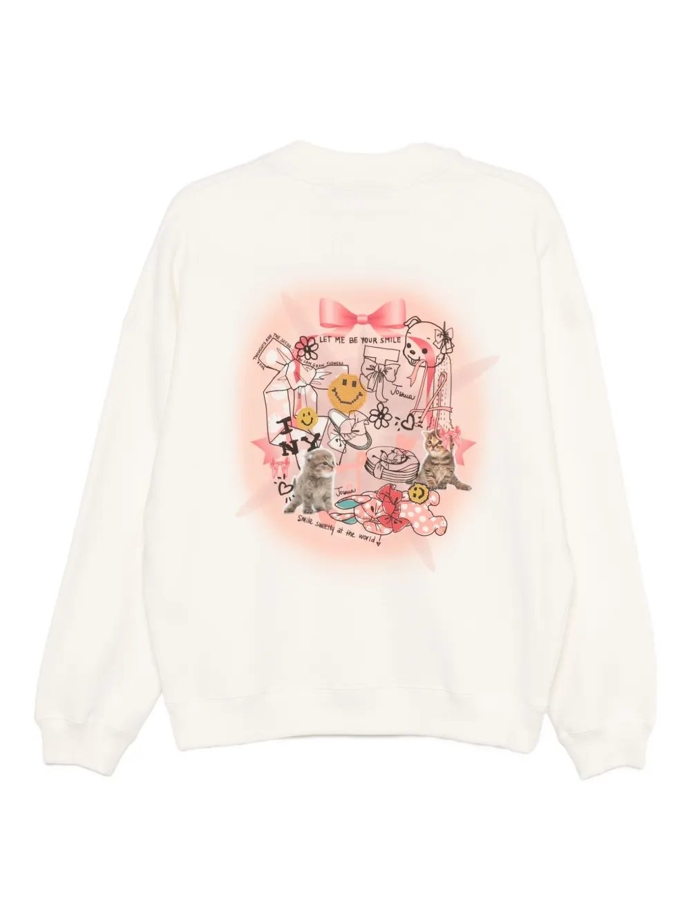 Joshua Sanders Cat-print Jacket In White