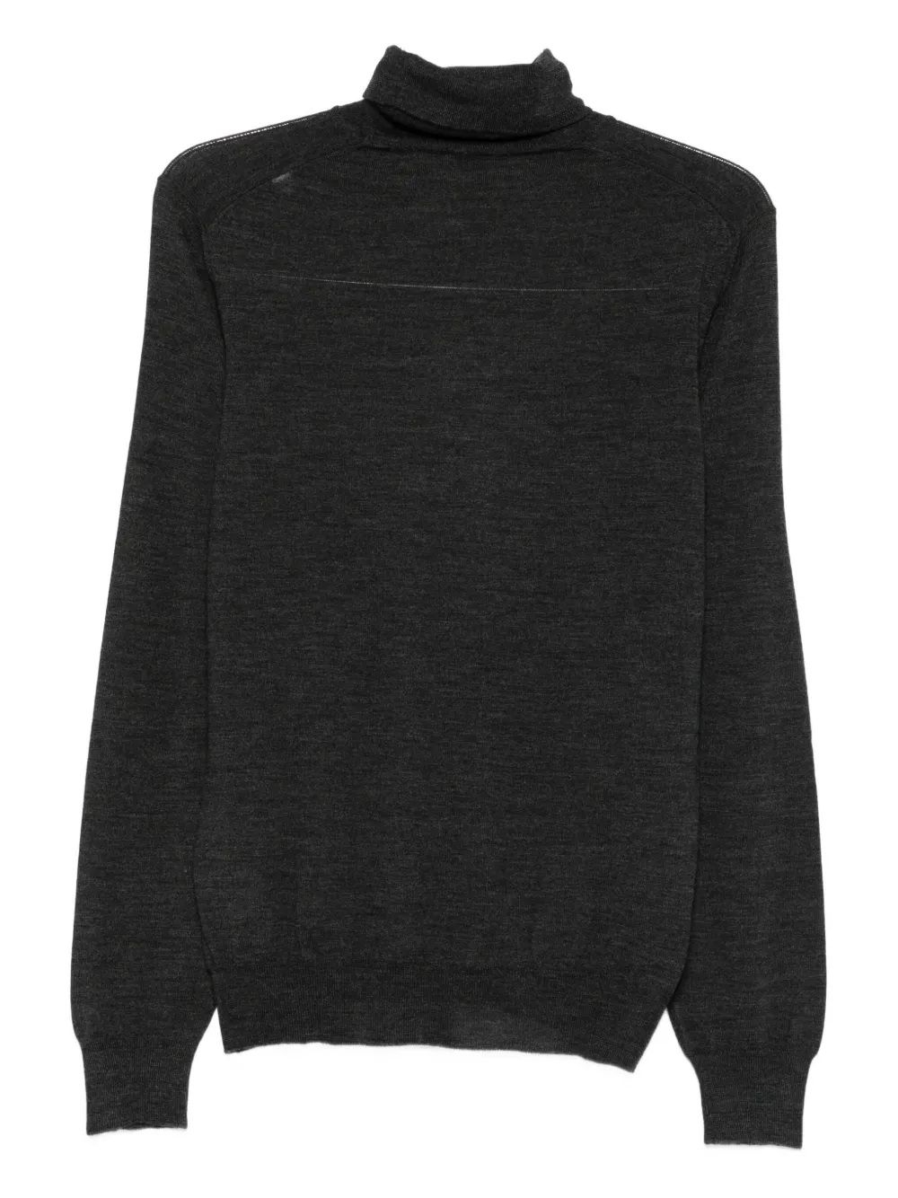Barba turtleneck wool sweater - Grijs