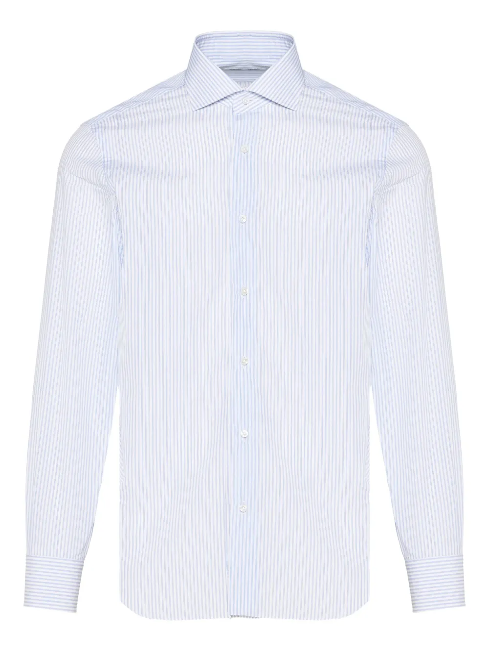 Barba striped button-down shirt | Blue | Image 1