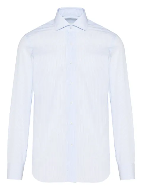 Barba camisa manga larga con motivo de rayas