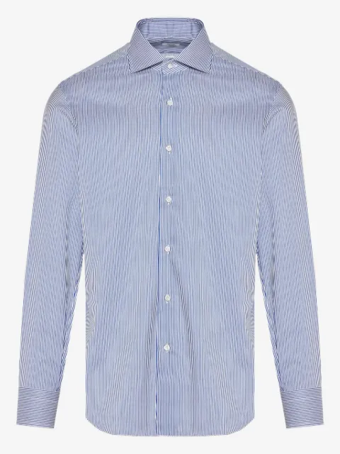 Barba camisa con estampado de rayas diplomáticas