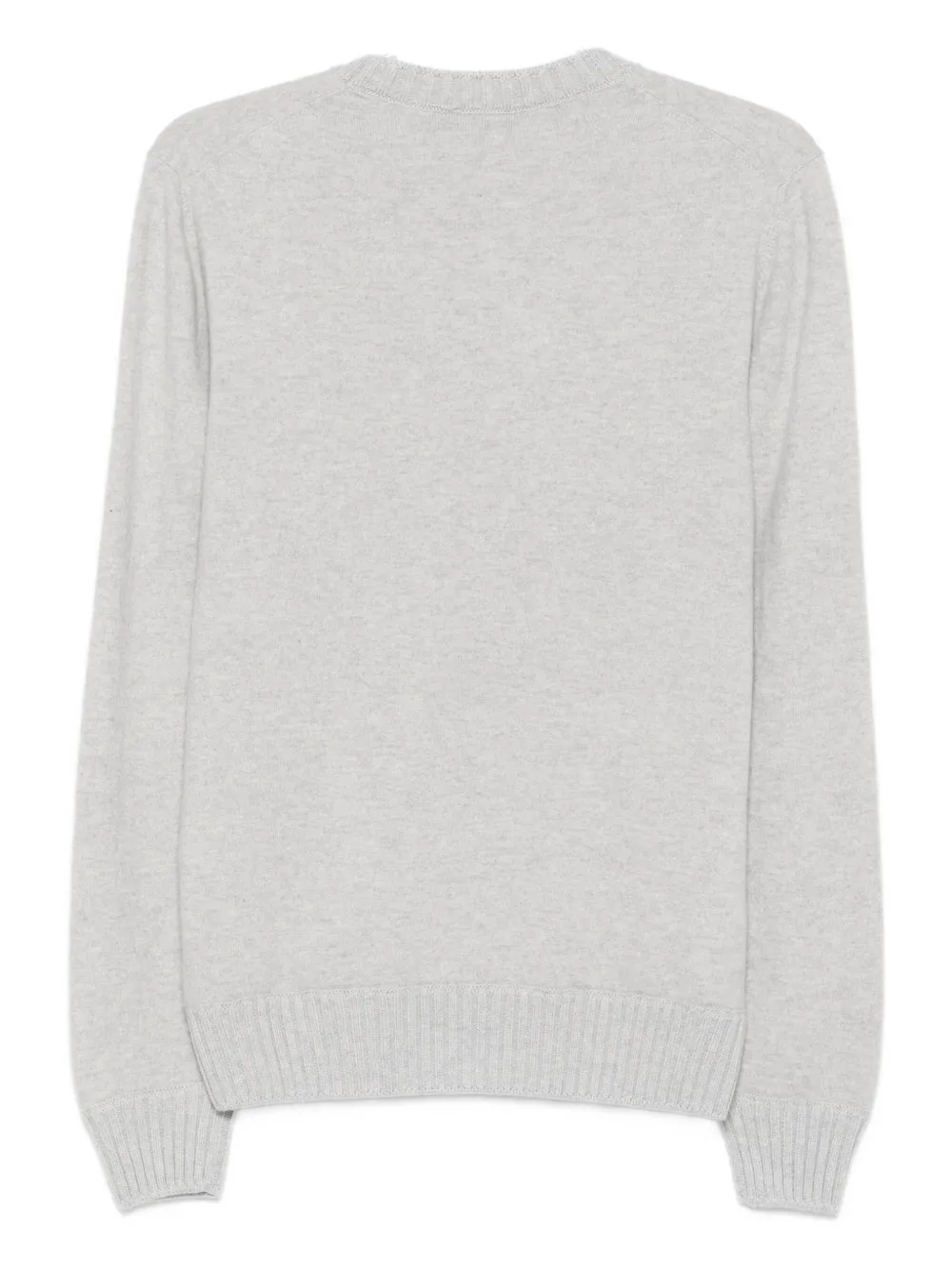 Barba round-neck cashmere sweater - Grijs
