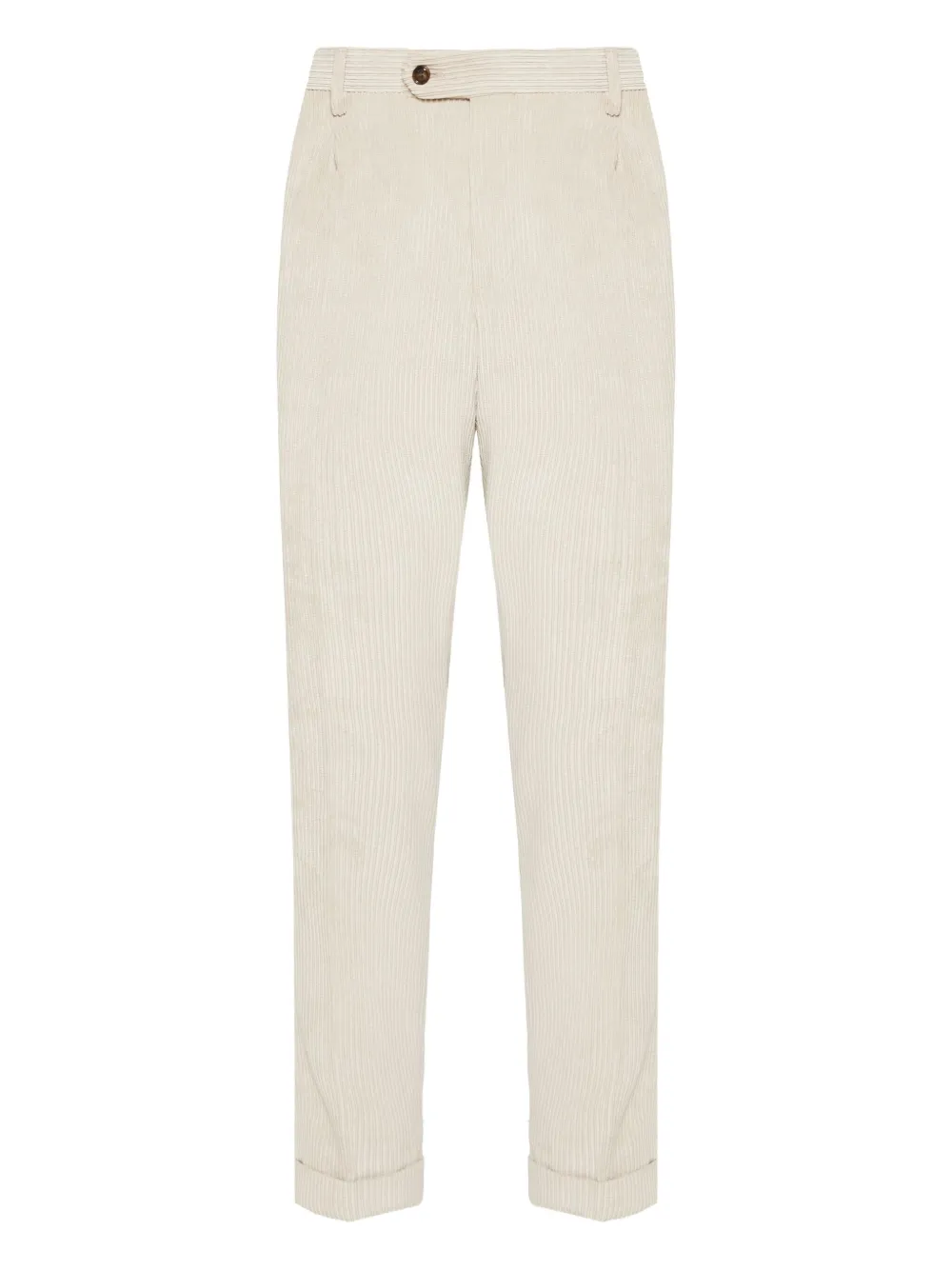 Barba ribbed trousers | Neutrals | Image 1