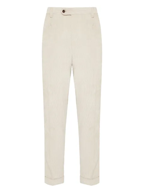 Barba ribbed trousers