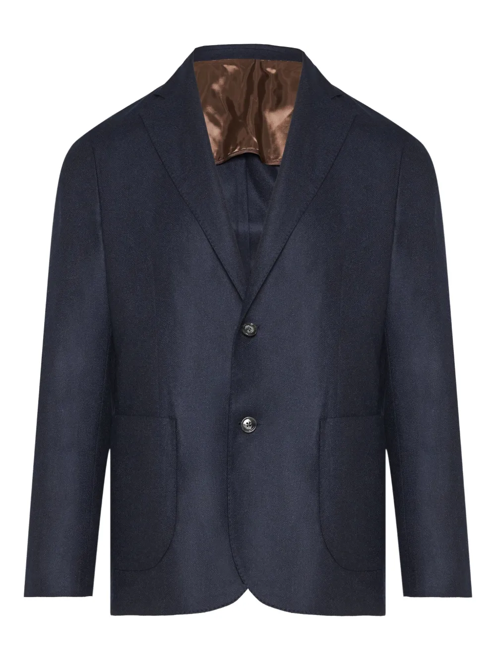 Barba single-breasted blazer | Blue | Image 1