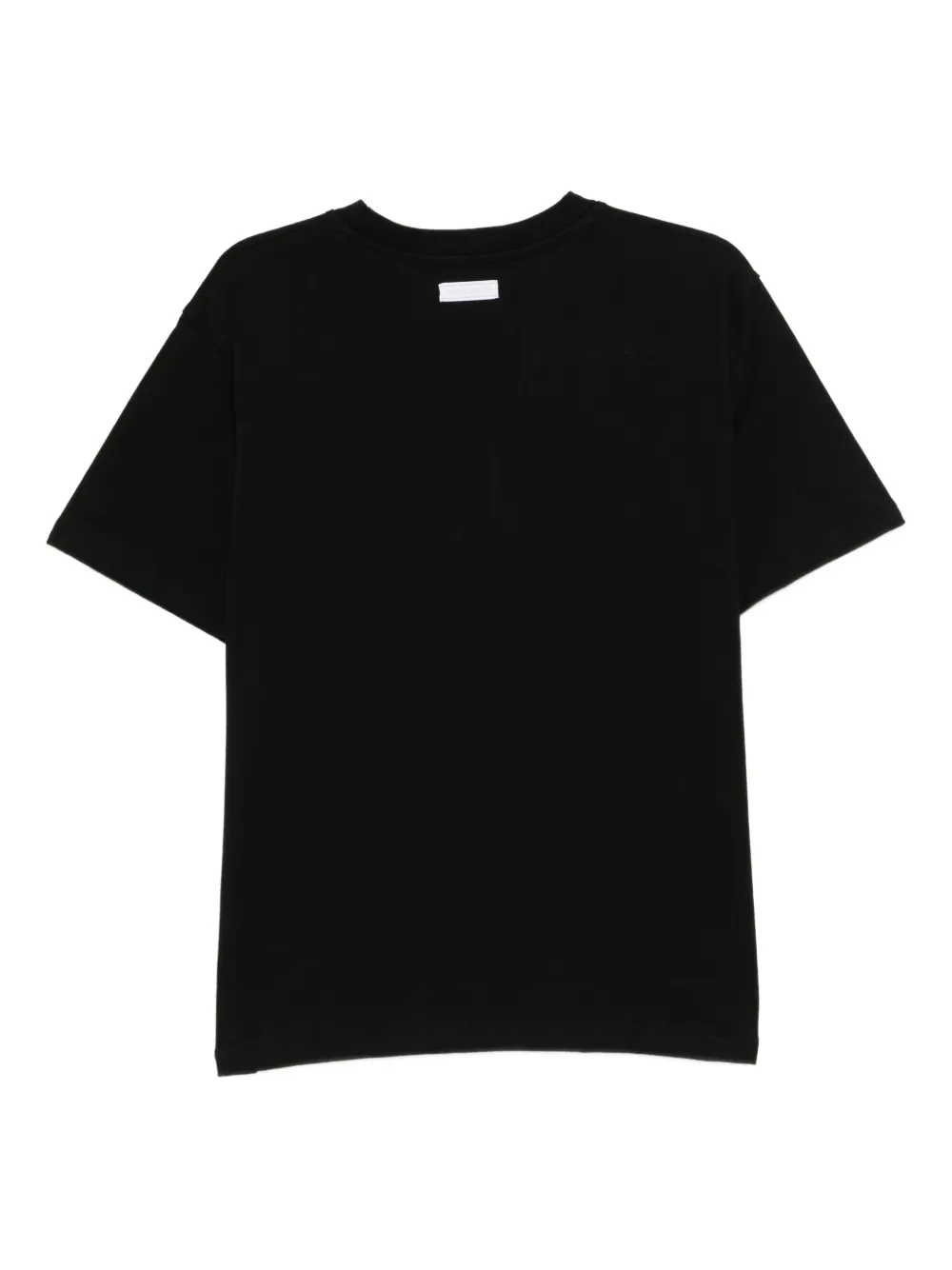 Joshua Sanders Smile-embroidered T-shirt In Black