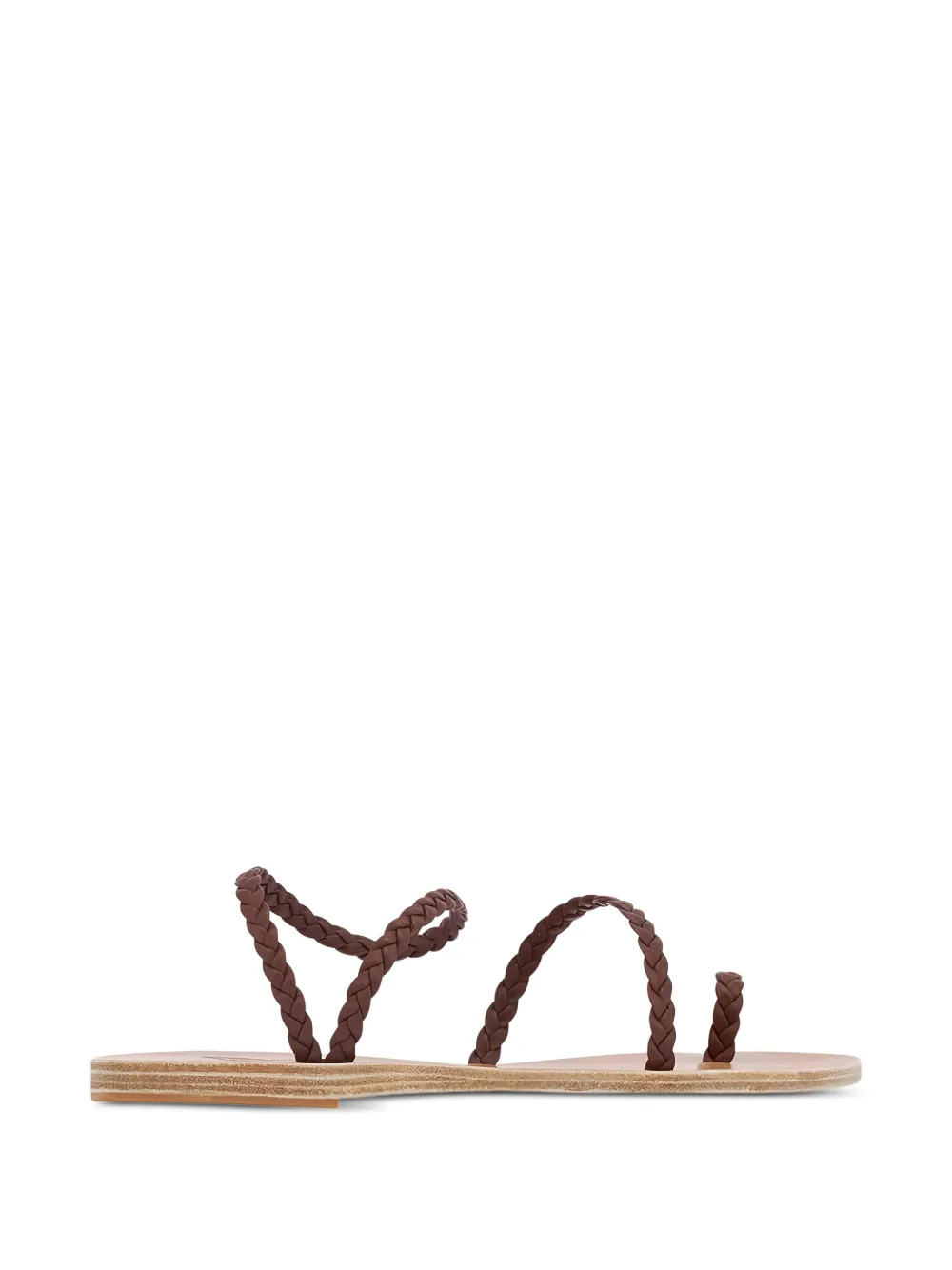 Ancient Greek Sandals Eleftheria braided sandals Bruin