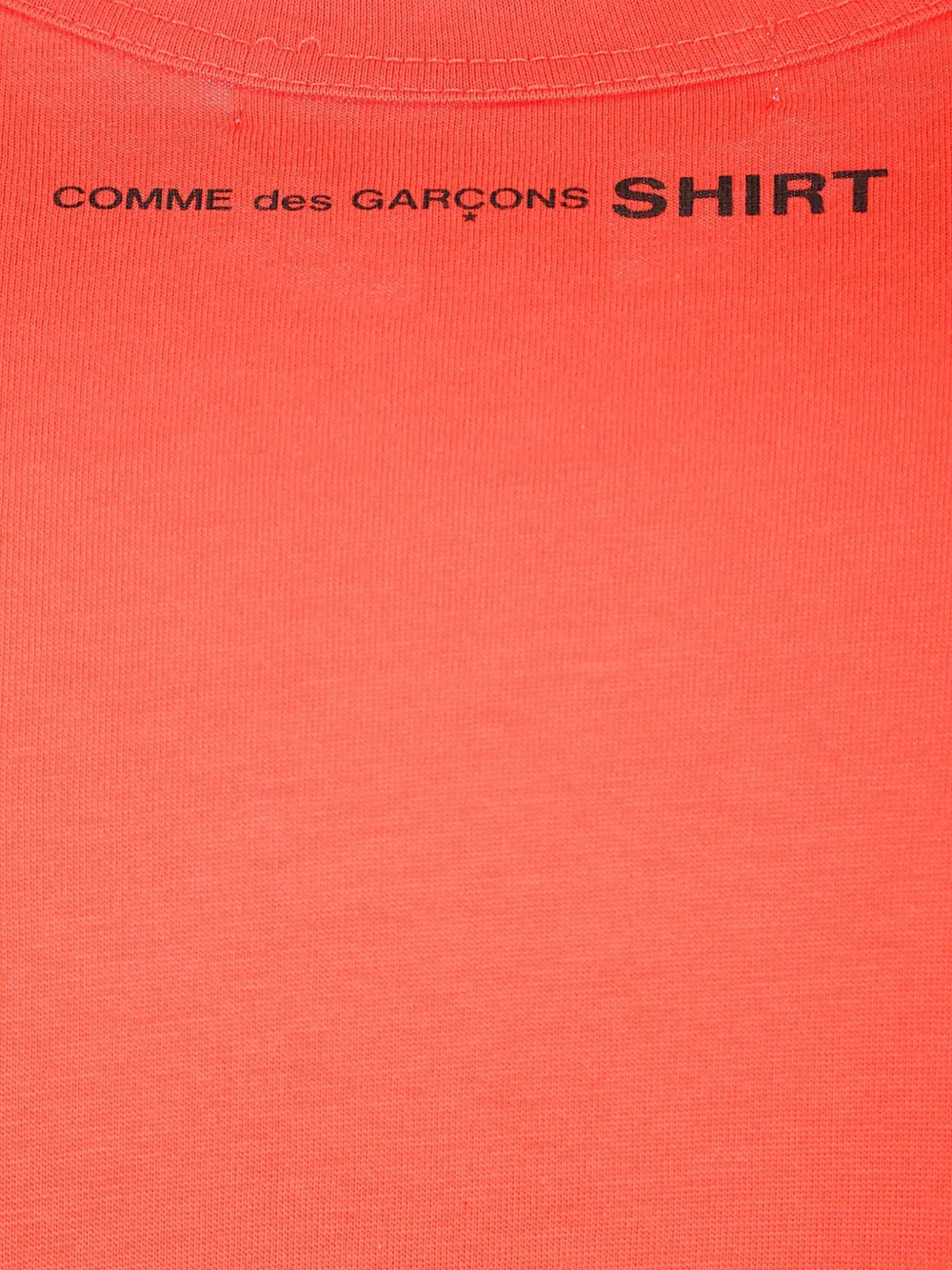 Comme Des Garçons Shirt T-shirt met ronde hals Rood