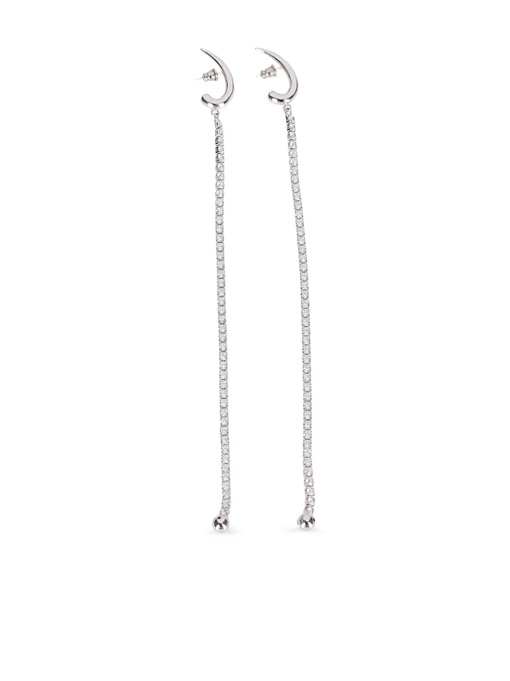 Panconesi crystal-embellished pendulum earrings | Image 2