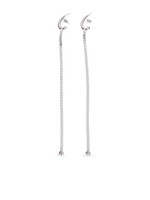 Panconesi crystal-embellished pendulum earrings