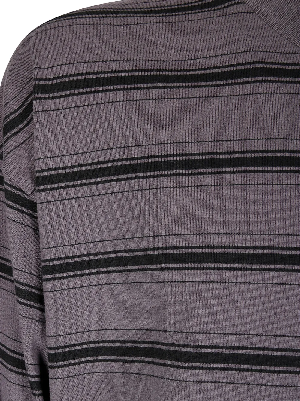 Comme Des Garçons Homme Deux Striped Long-sleeve T-shirt In Black