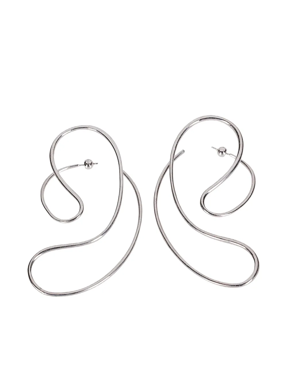 Panconesi continua large earrings - Zilver
