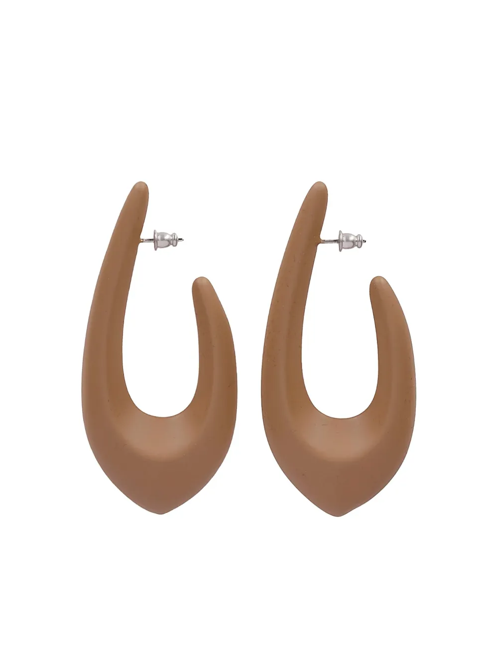Panconesi Spada Drop Earrings In Brown