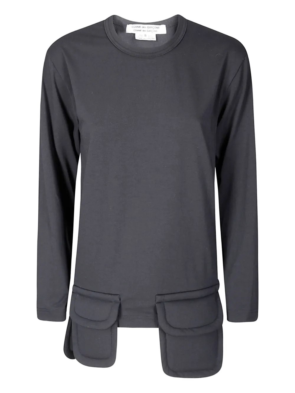 Comme Des Garçons Comme Des Garçons pocket-detail long-sleeve t-shirt | Black | Image 1