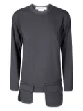Comme Des Garçons Comme Des Garçons pocket-detail long-sleeve t-shirt - Black