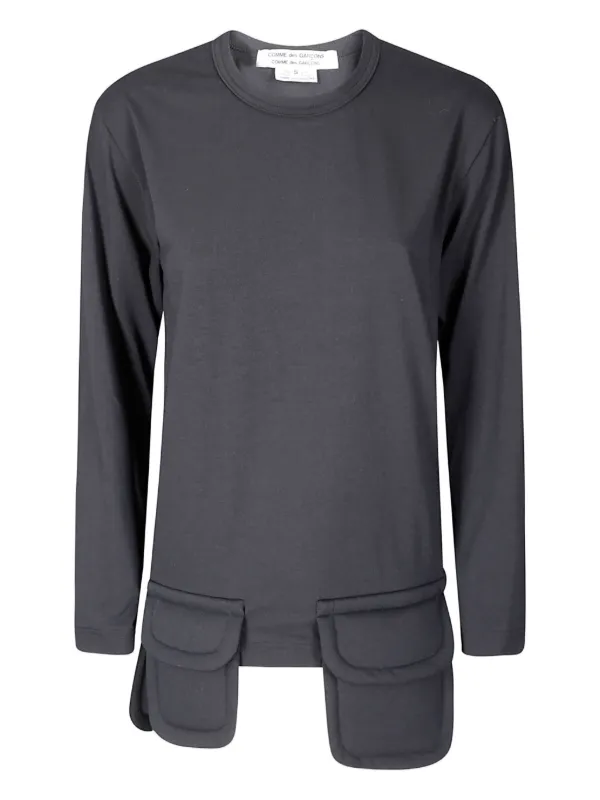 Comme Des Garçons Comme Des Garçons ポケット ロングTシャツ 