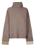 Jejia Olly Over Turtle reversible jumper - Brown