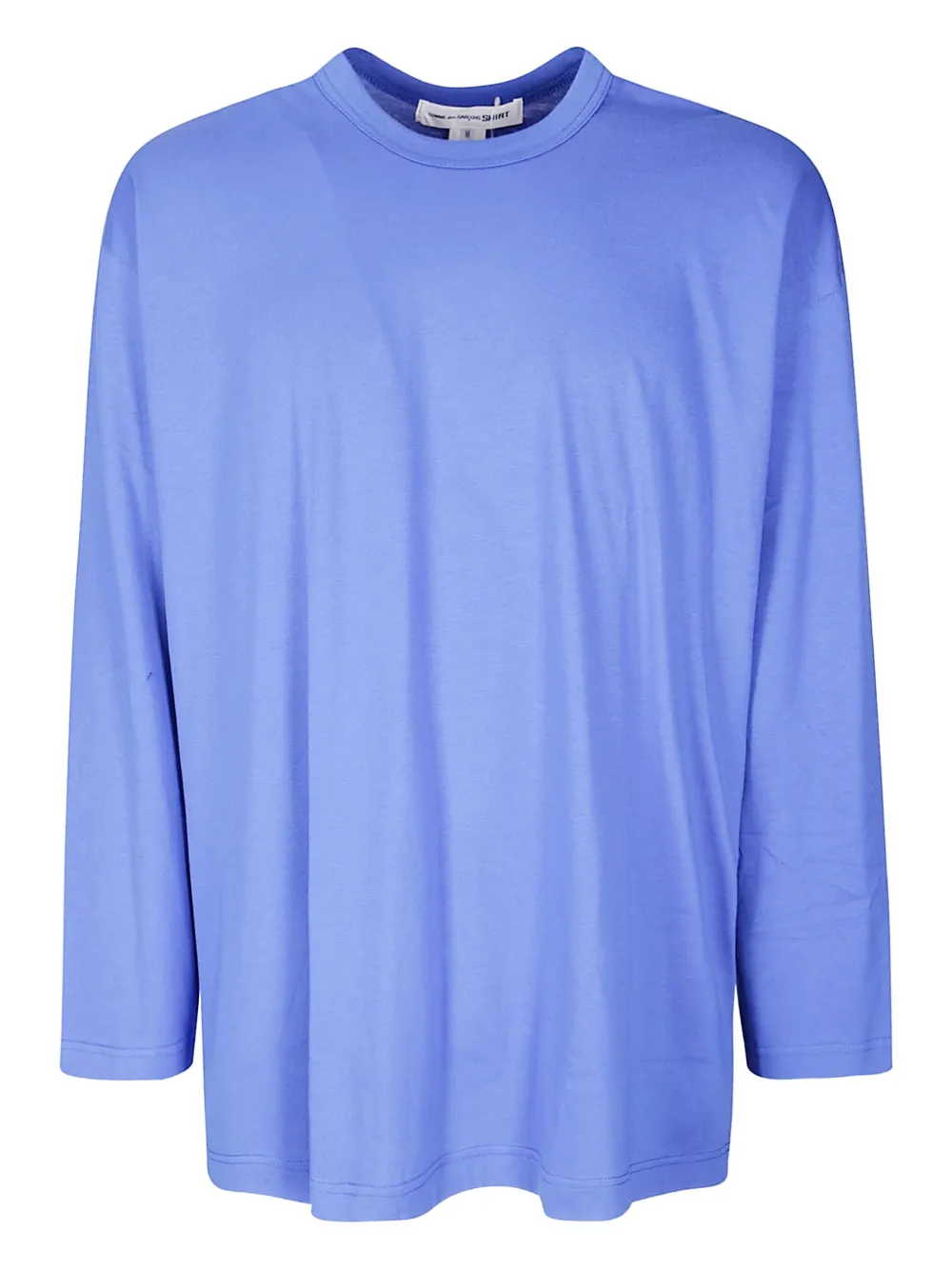 Comme Des Garçons Shirt Cotton T-shirt In Blue