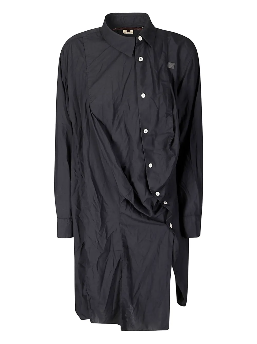 Comme Des Garçons Button-down Shirt In Black