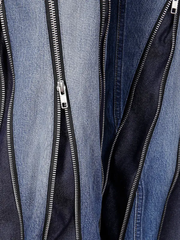 Junya Watanabe ジップディテール ジーンズ | ブルー | FARFETCH JP