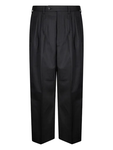 Comme des Garçons Homme pleated pinstripe trousers