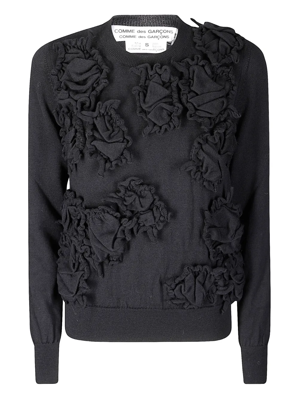 Comme Des Garçons embellished sweater | Black | Image 1