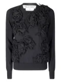 Comme Des Garçons embellished sweater - Black