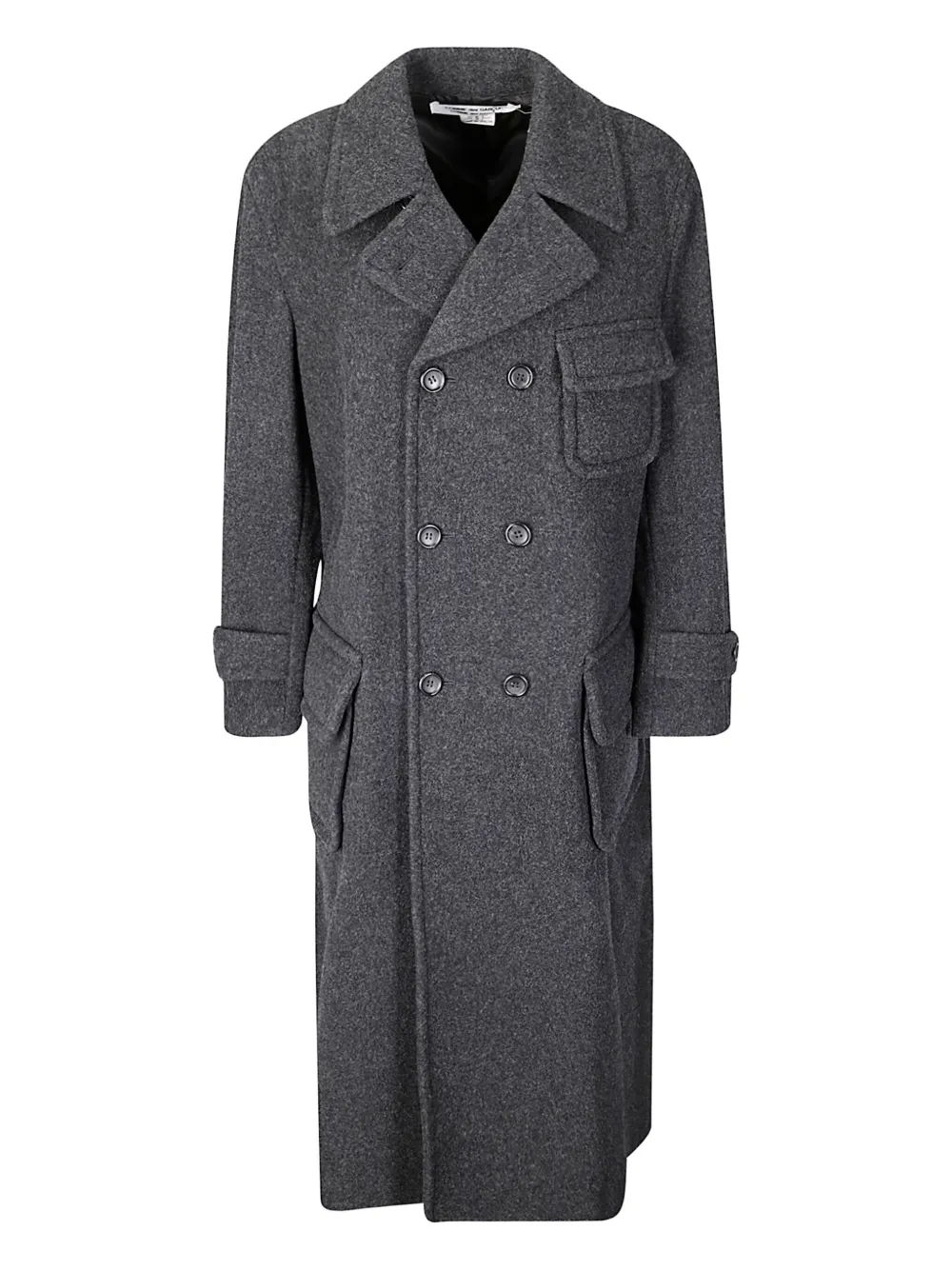 Comme Des Garçons double-breasted coat | Grey | Image 1