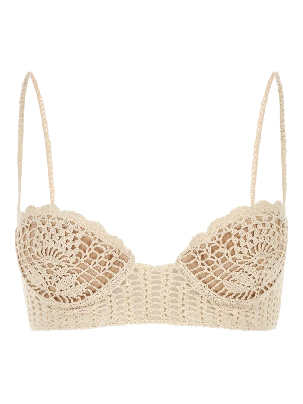 Magda Butrym crochet-lace top | Neutrals | Image 1