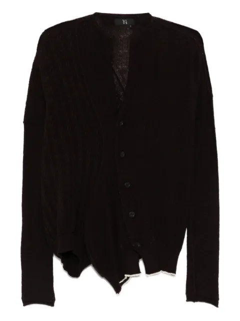 Yohji Yamamoto Pre-Owned chamarra tejida 2000