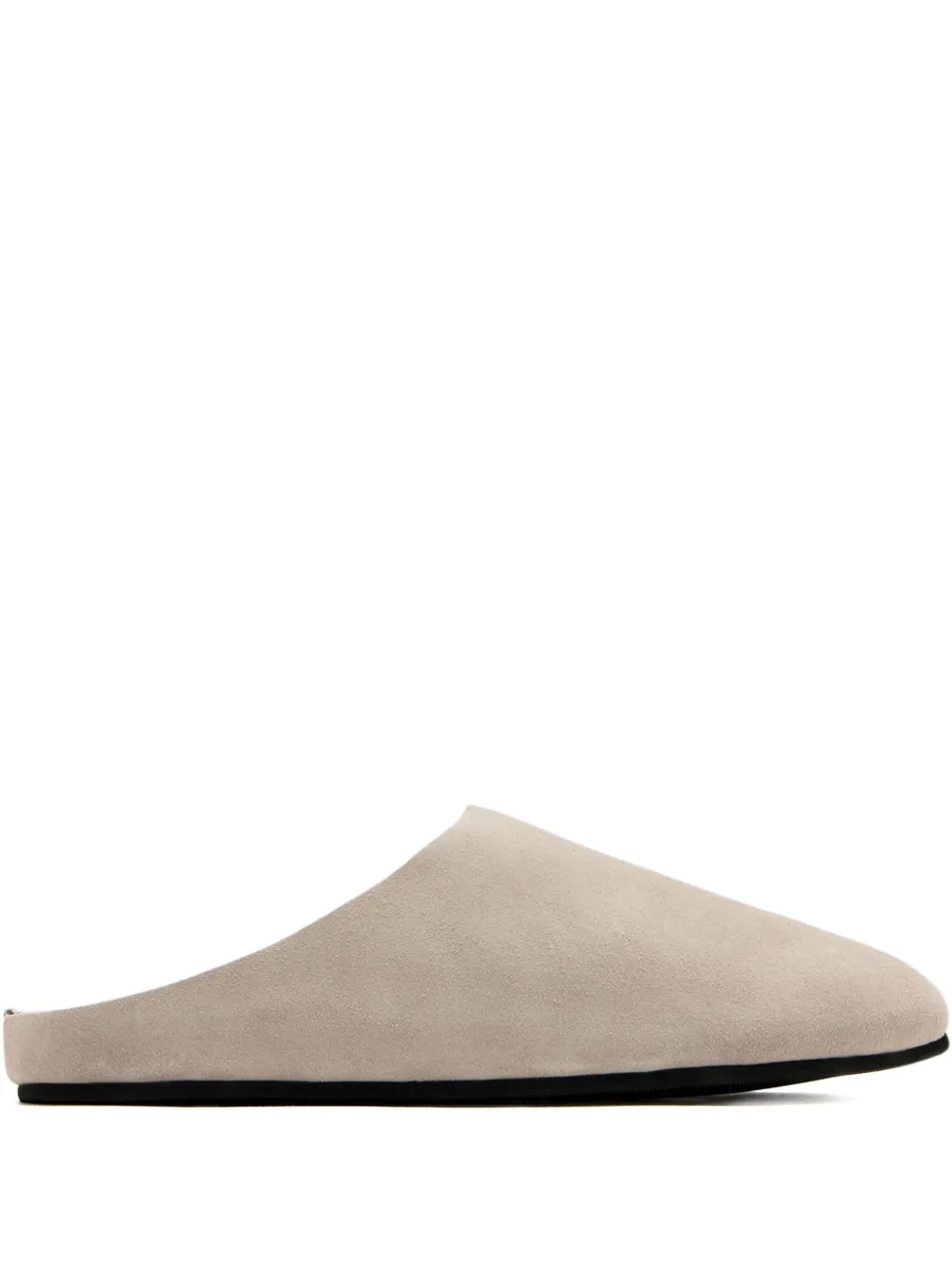 Good News suede flat mules | Neutrals | Image 1