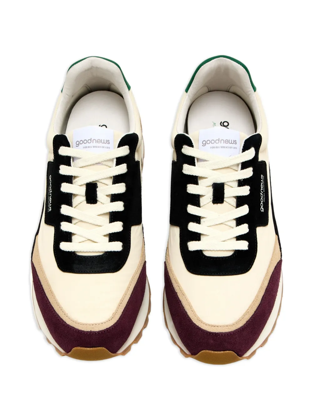 Good News Bluetrail panelled lace-up sneakers Neutrals