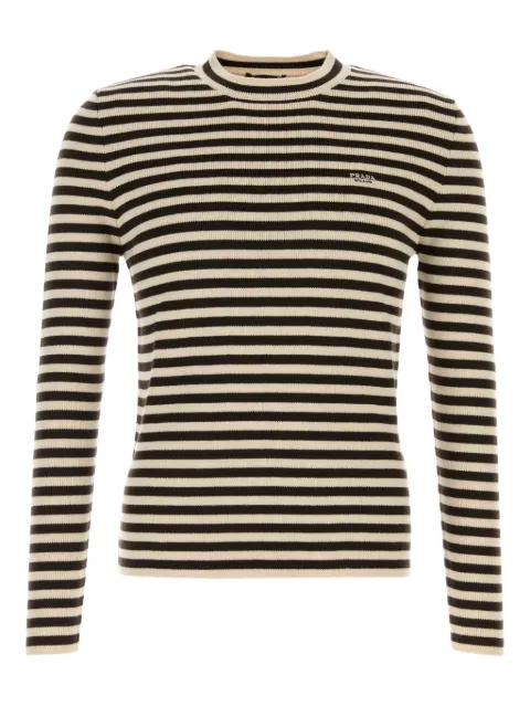 Prada Gestreifter Pullover