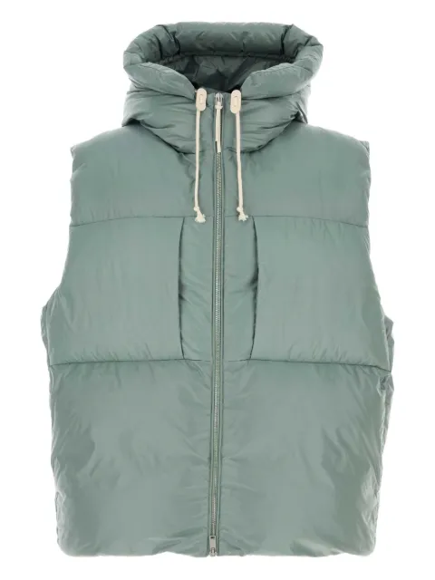 Jil Sander hooded-padded waistcoat