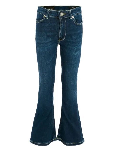 DONDUP KIDS contrast-stitching jeans