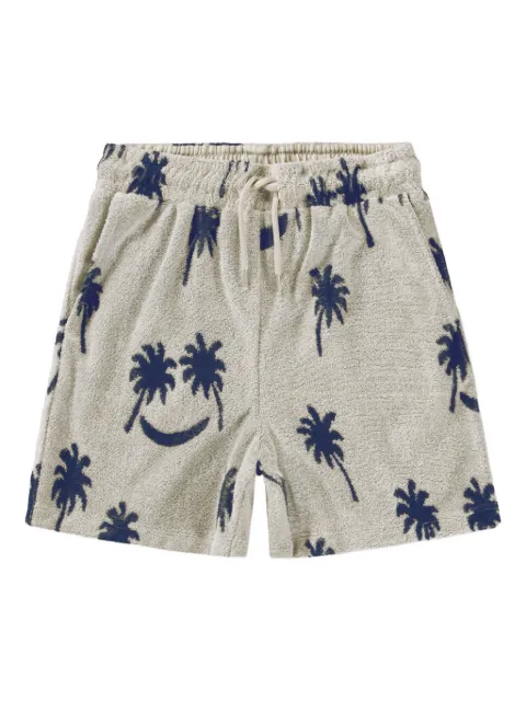 Molo Abay shorts i frotté med palmetræ