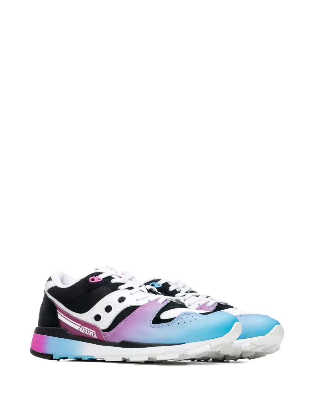 Saucony x Acribik 'Tech Noir' gradient-effect sneakers Black