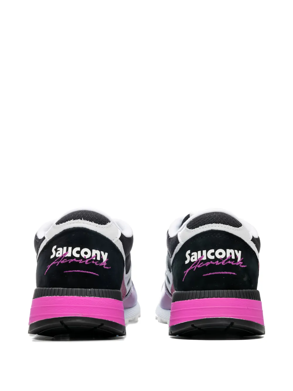 Saucony x Acribik 'Tech Noir' gradient-effect sneakers Black