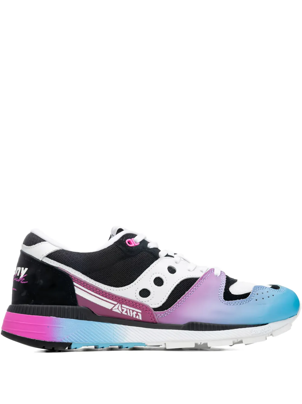 Saucony x Acribik 'Tech Noir' gradient-effect sneakers Black
