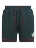adidas drawstring-fastening basketball shorts - Green