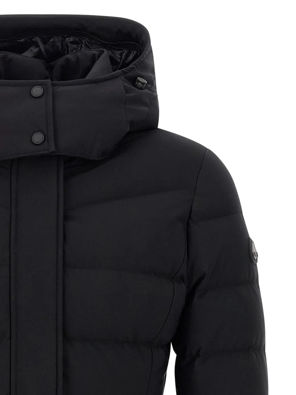 Moose Knuckles Watershed 3 Parka Puffer Jackets Black In Black