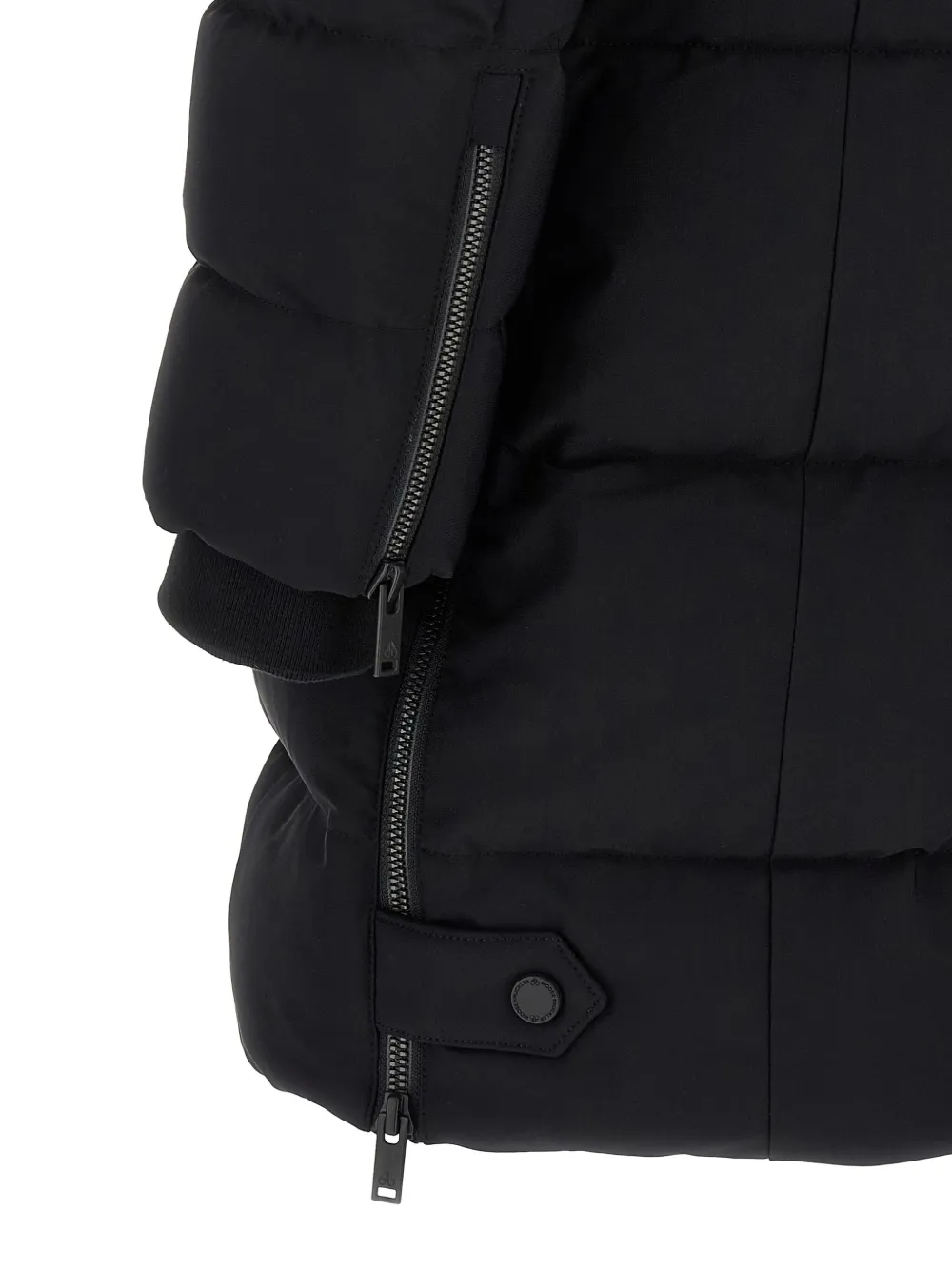 Moose Knuckles Watershed 3 Parka Puffer Jackets Black In Black