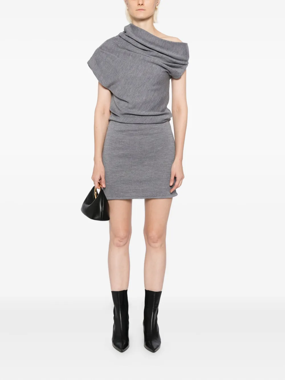 STAUD Mable mini-jurk - Grijs