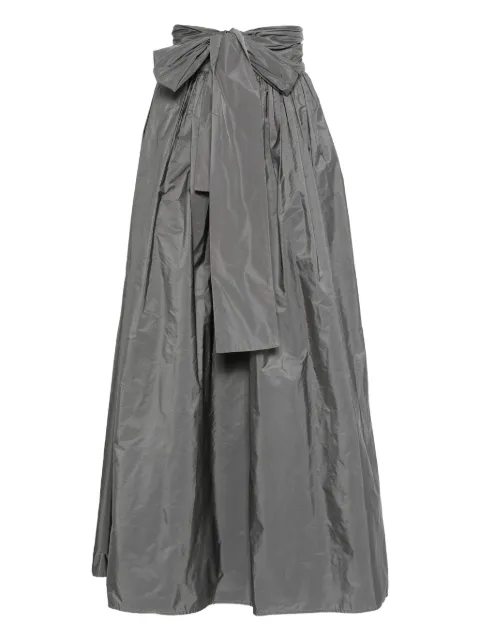 CO.GO bow-detail skirt