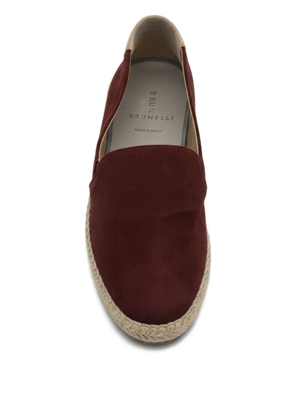 Brunello Cucinelli suede slip-on espadrilles | Image 2